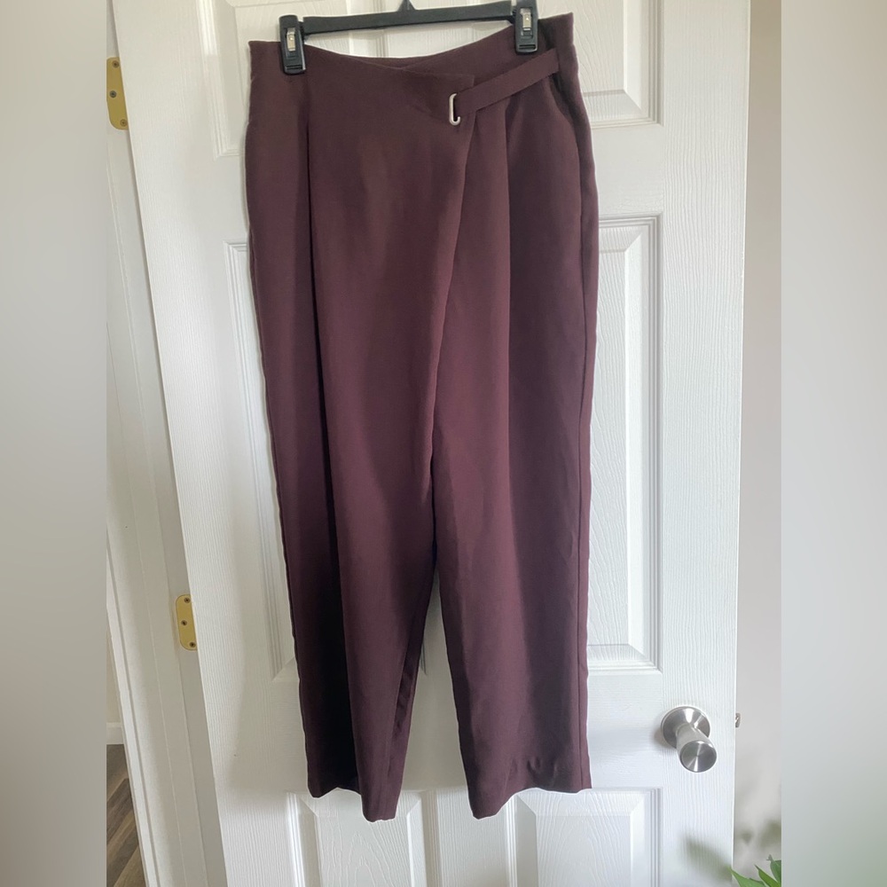 Zara Basics Crossover Trousers